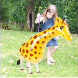 Produktbild: Ballon Air Walker en forme de girafe plus grand Ballon de marche en forme de girafe plus grosse